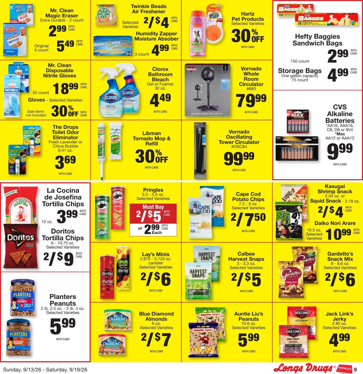 Longs Drugs Oahu Weekly Ad September 13 - 19, 2026