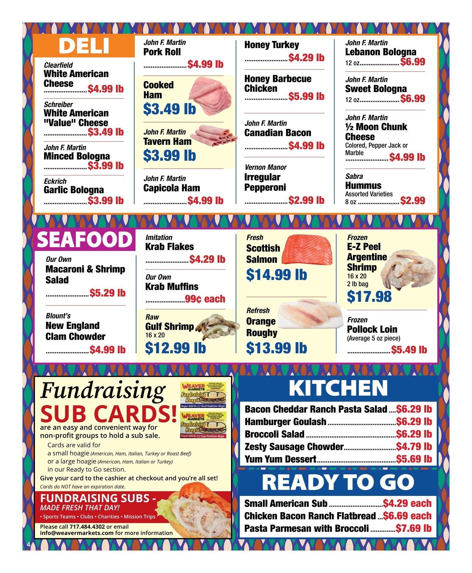 Weaver Markets Weekly Ad September 14 - 19, 2026