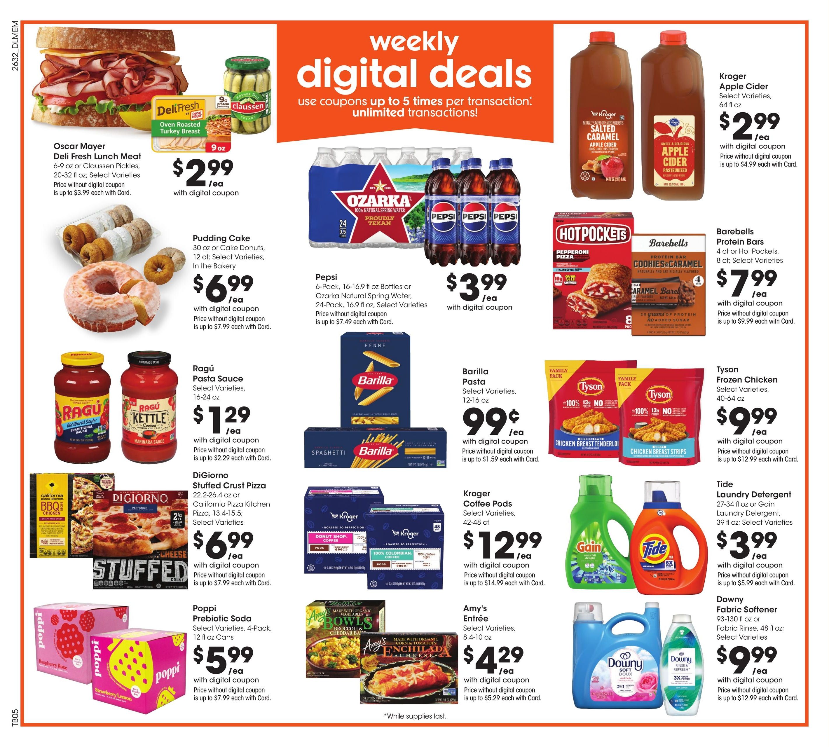 Kroger (Manila Area, AR) Weekly Ad September 9 - 15, 2026