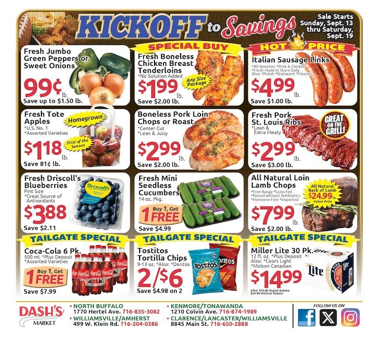 Dash's Market Weekly Ad September 13 - 19, 2026