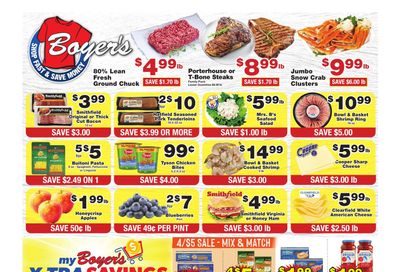 Boyer's Food Markets Weekly Ad September 13 - 19, 2026