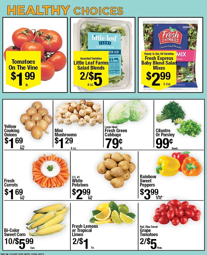T-Burg Shur Save Weekly Ad September 13 - 19, 2026