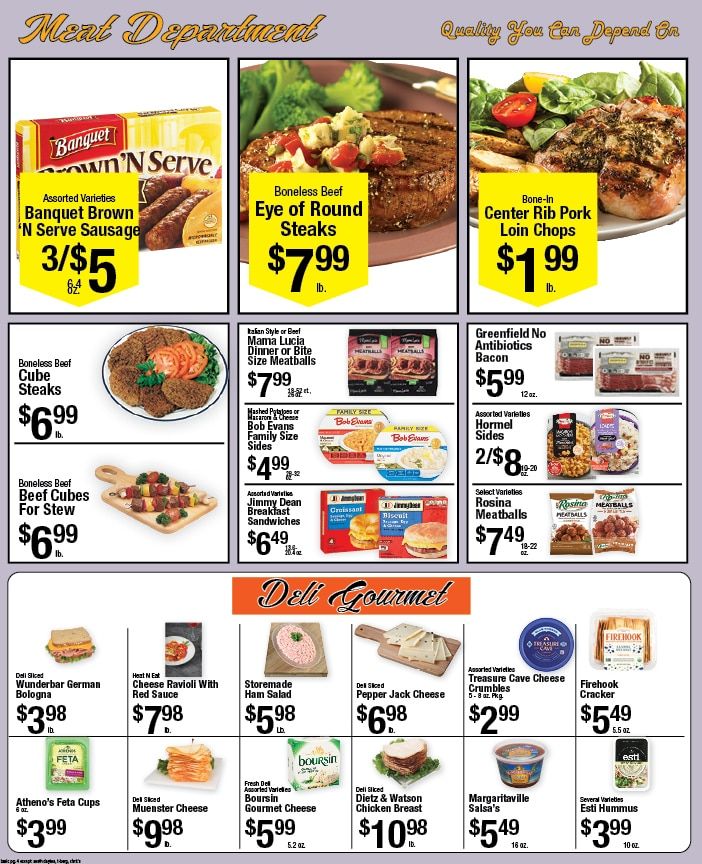 T-Burg Shur Save Weekly Ad September 13 - 19, 2026