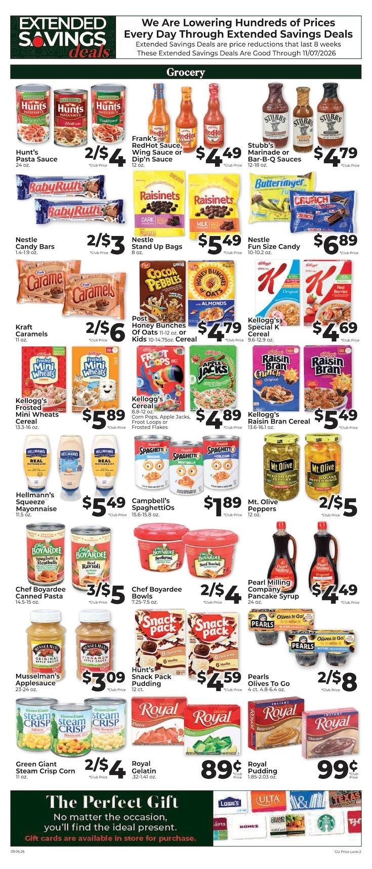 Grand Union (New York) Weekly Ad September 13 - 19, 2026