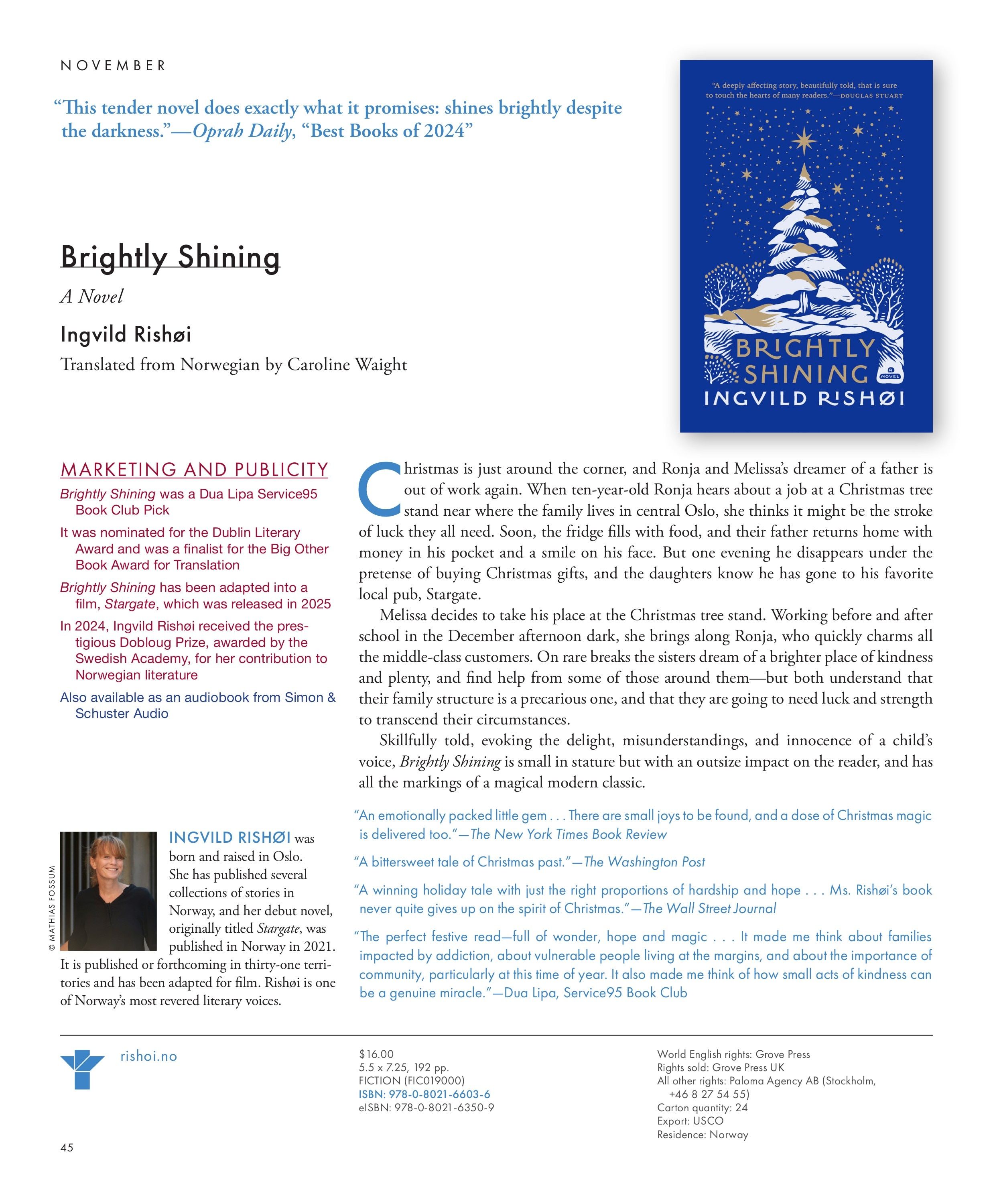 Grove Atlantic Fall Book Catalog Weekly Ad January 1 - December 31, 2026