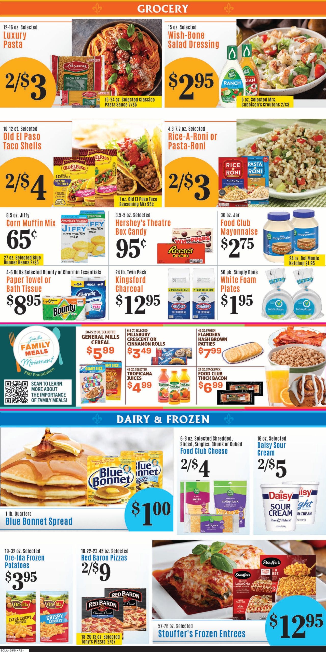 Benny's Supermarket Weekly Ad September 14 - 20, 2026