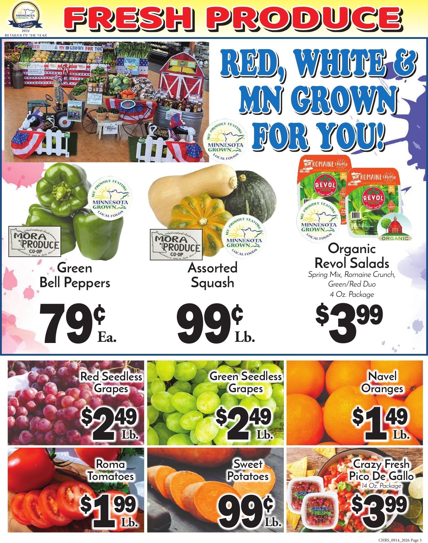 Chris' Food Center Weekly Ad September 14 - 20, 2026