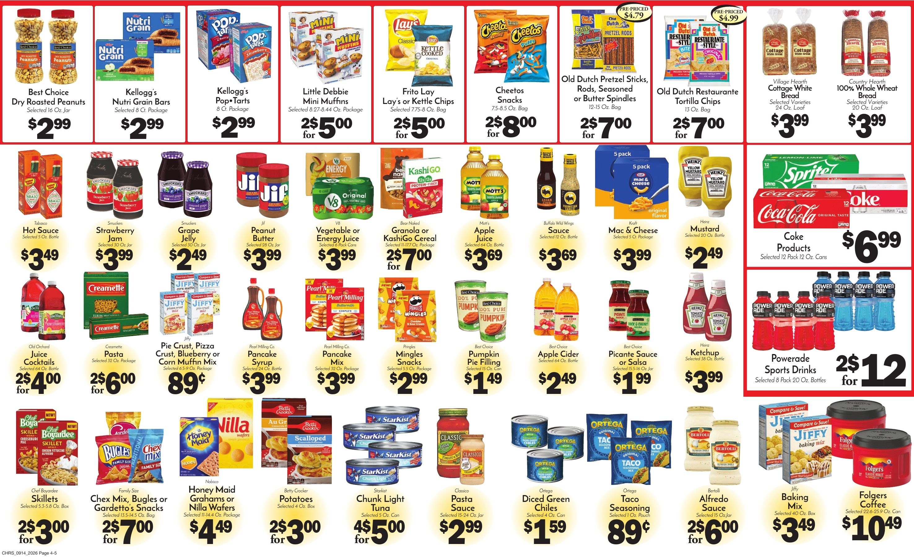 Chris' Food Center Weekly Ad September 14 - 20, 2026