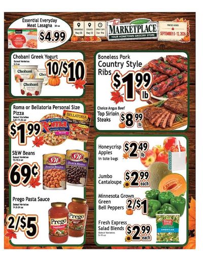 The Marketplace Minnesota Weekly Ad September 14 - 20, 2026