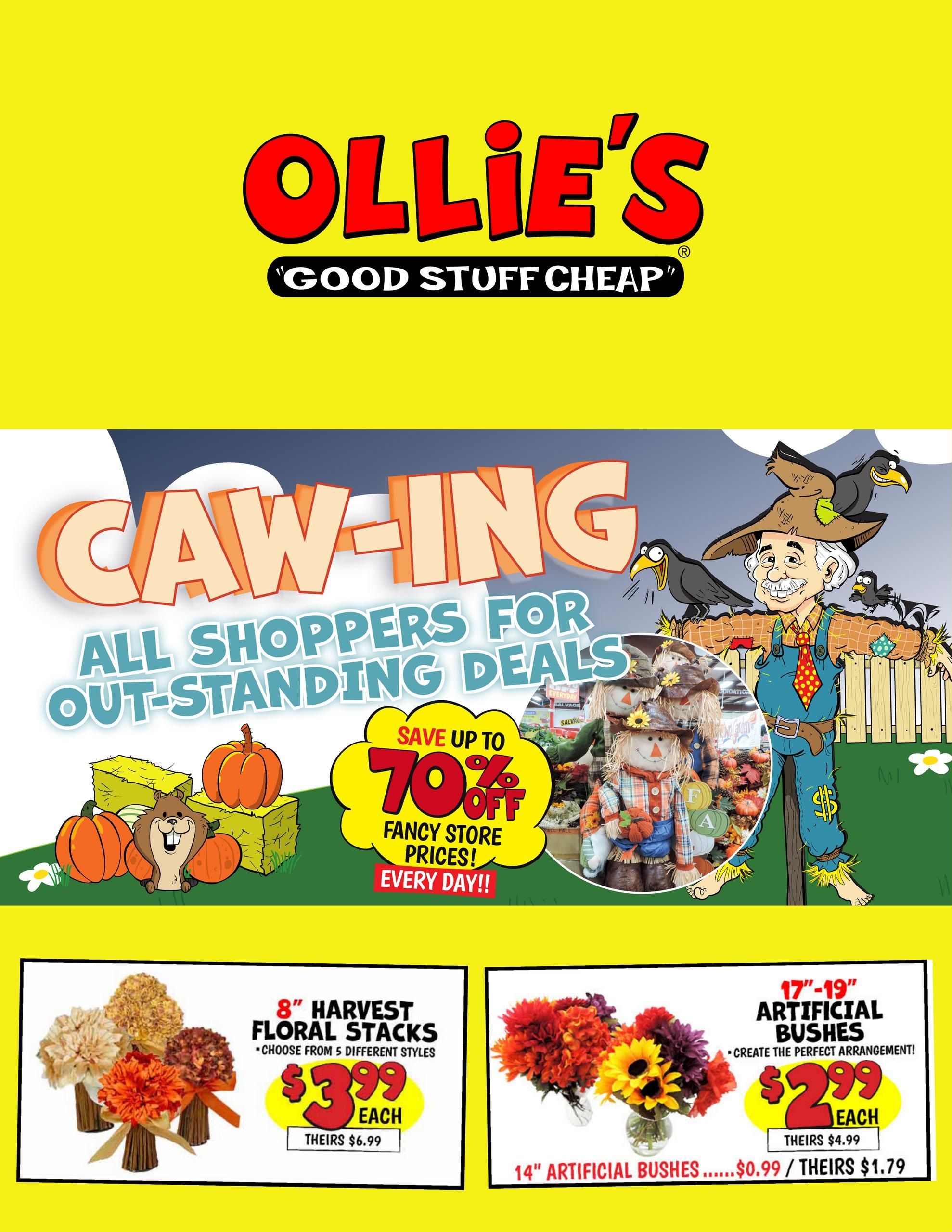 Ollie's Bargain Outlet (Andalusia Area, AL) Weekly Ad September 14 - 20, 2026