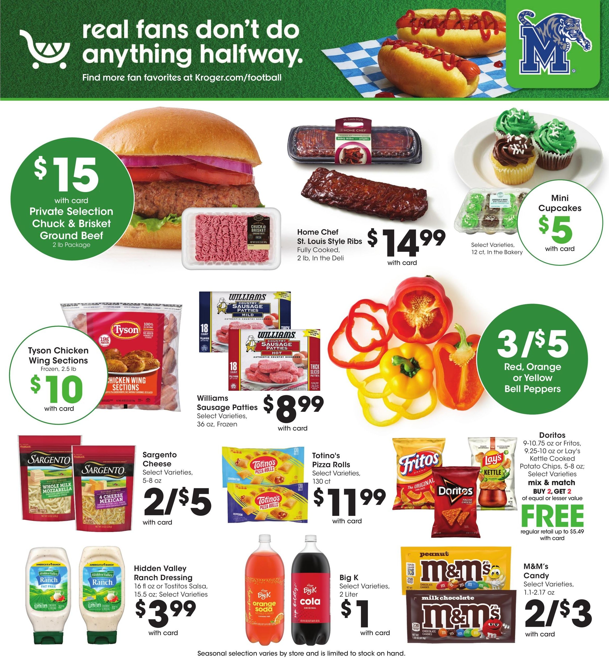 Kroger (Memphis Area, TN) Weekly Ad September 9 - 15, 2026