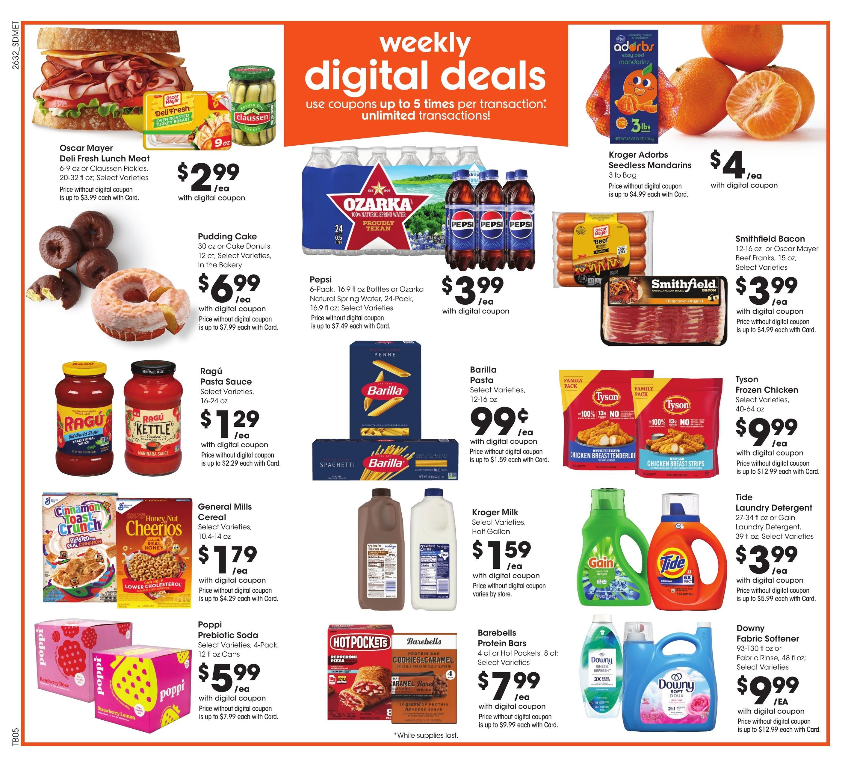 Kroger (Plano Area, TX) Weekly Ad September 9 - 15, 2026
