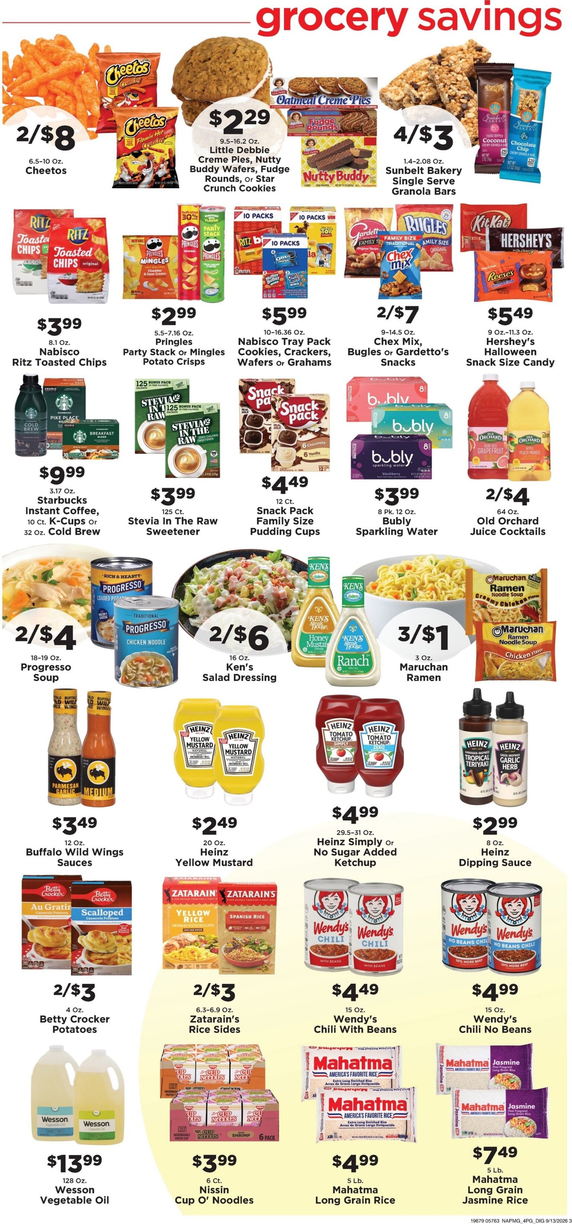 Taylorsville Country Mart Weekly Ad September 14 - 20, 2026