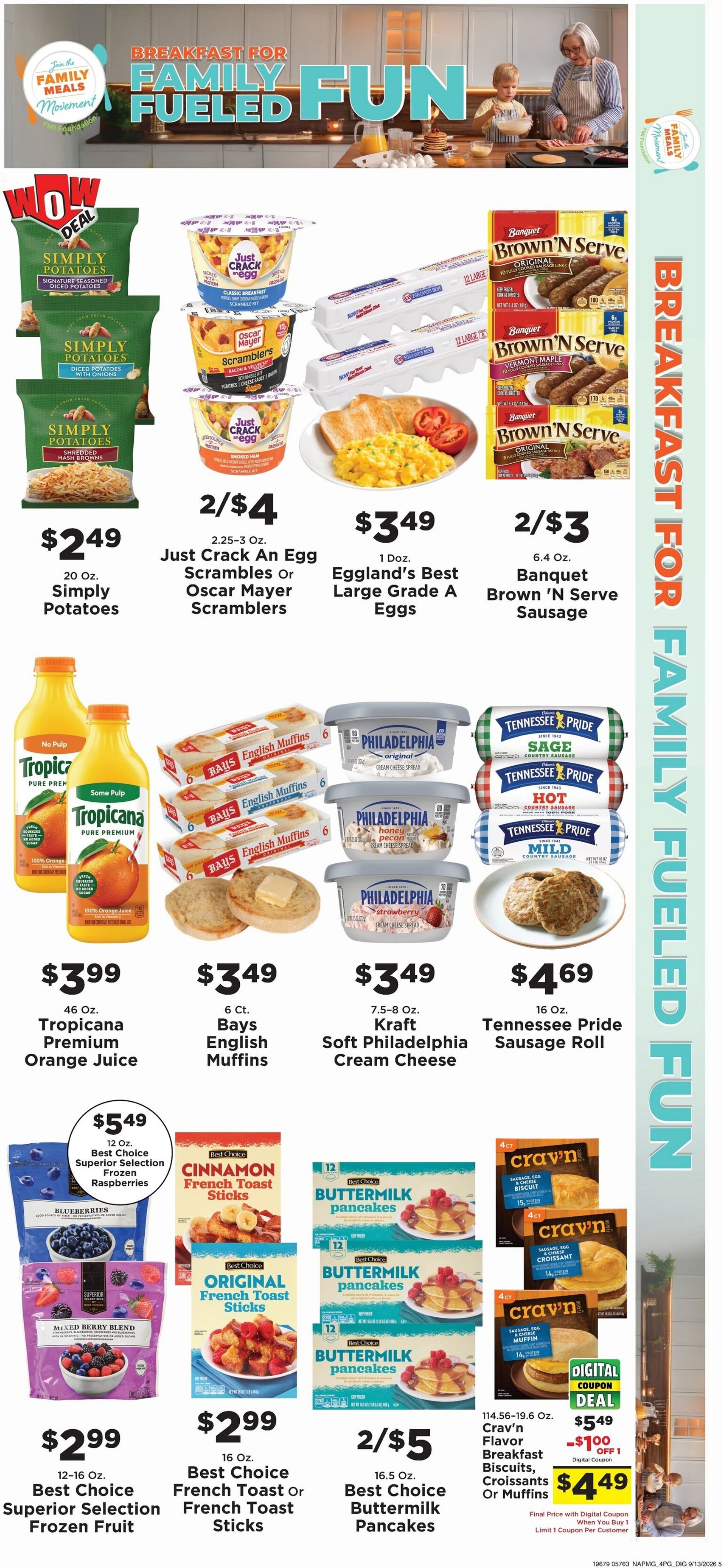 Taylorsville Country Mart Weekly Ad September 14 - 20, 2026