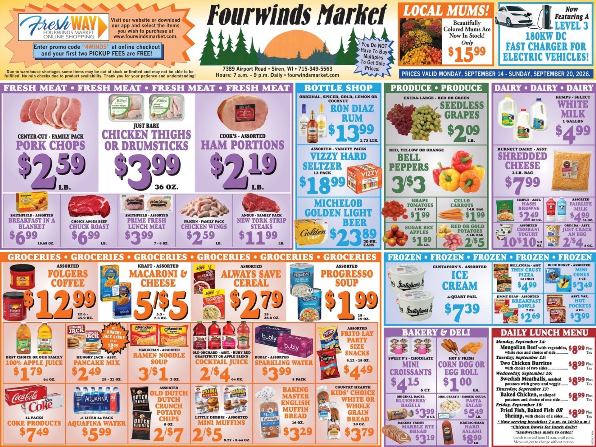 Fourwinds Market Weekly Ad September 14 - 20, 2026