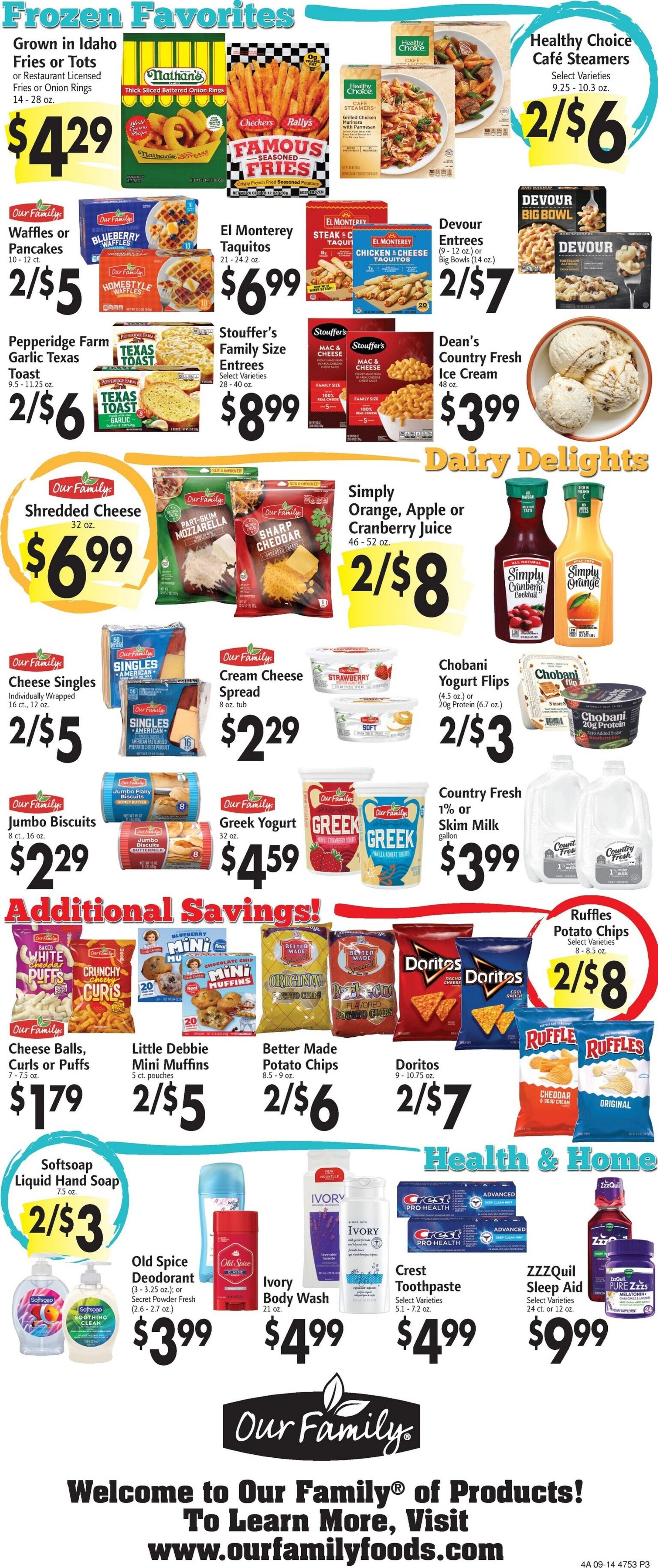 Fife Lake Village Market Weekly Ad September 14 - 20, 2026