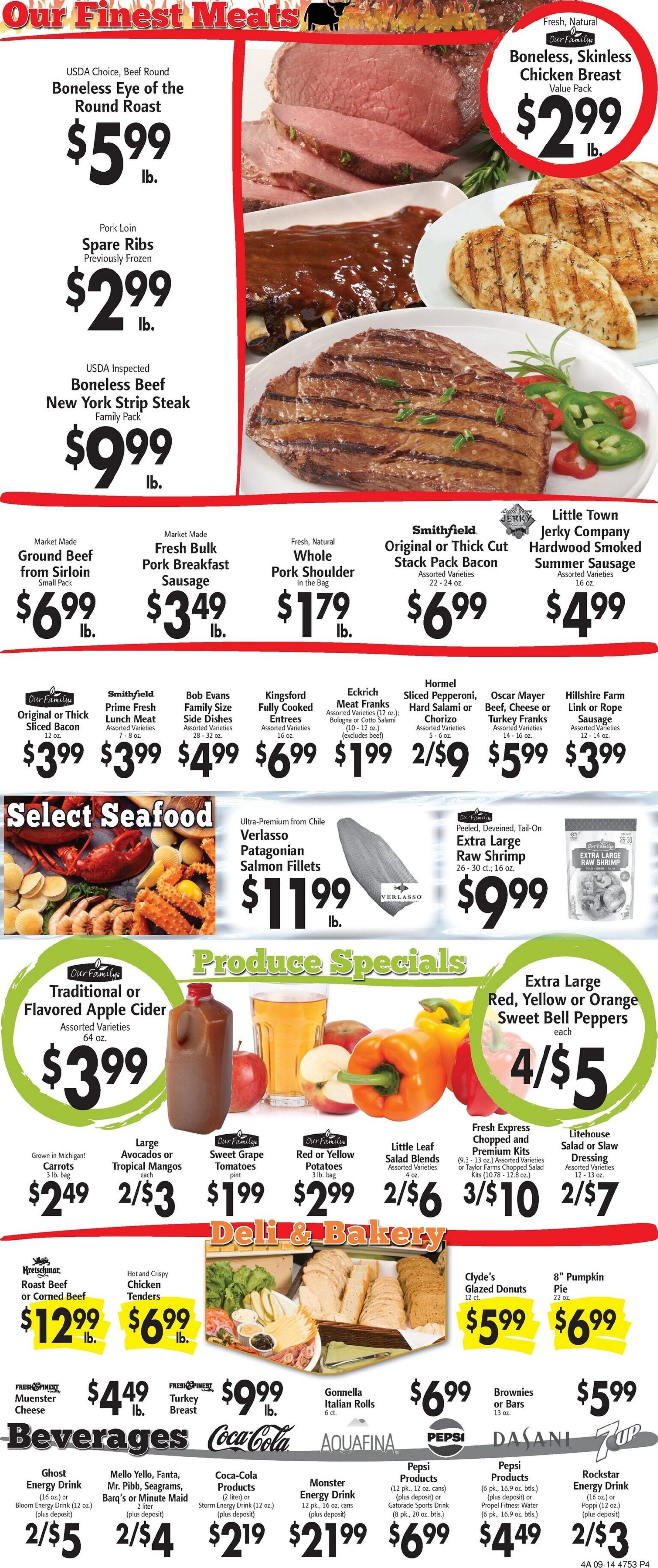 Fife Lake Village Market Weekly Ad September 14 - 20, 2026