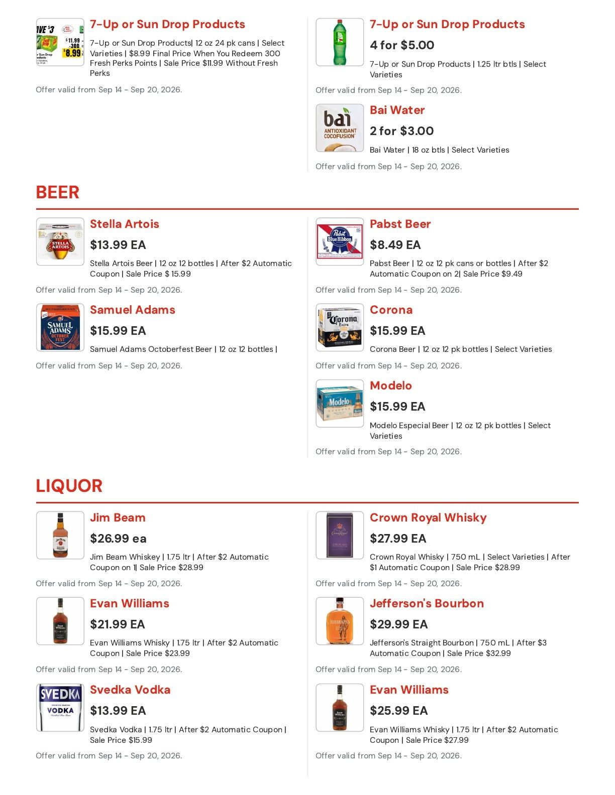 Hansen's IGA (East Troy, WI) Weekly Ad September 14 - 20, 2026