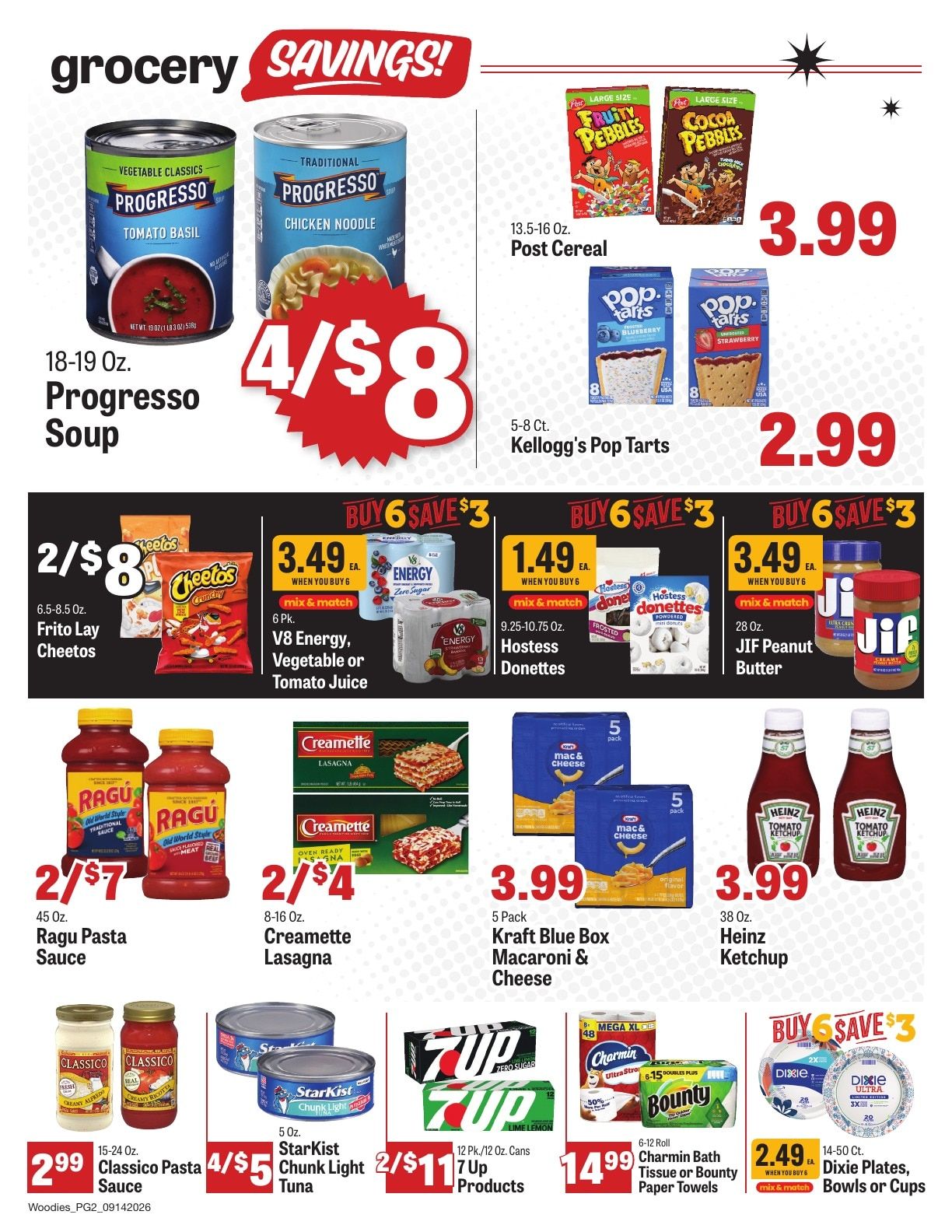 Woodie's Supermarket Weekly Ad September 14 - 20, 2026