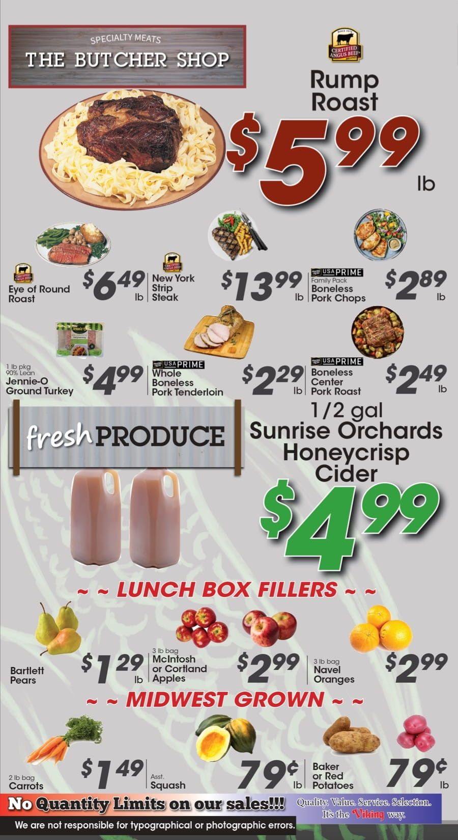 Viking Village Foods Weekly Ad September 14 - 20, 2026
