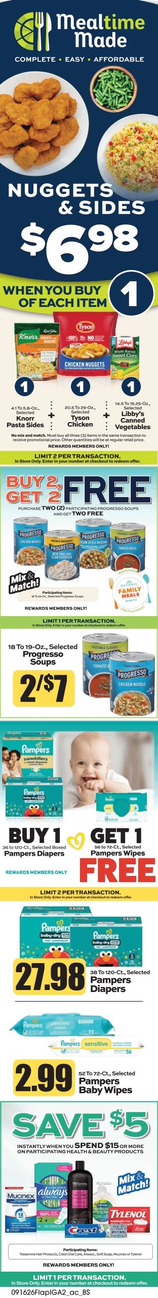 Ken's IGA Weekly Ad September 14 - 20, 2026