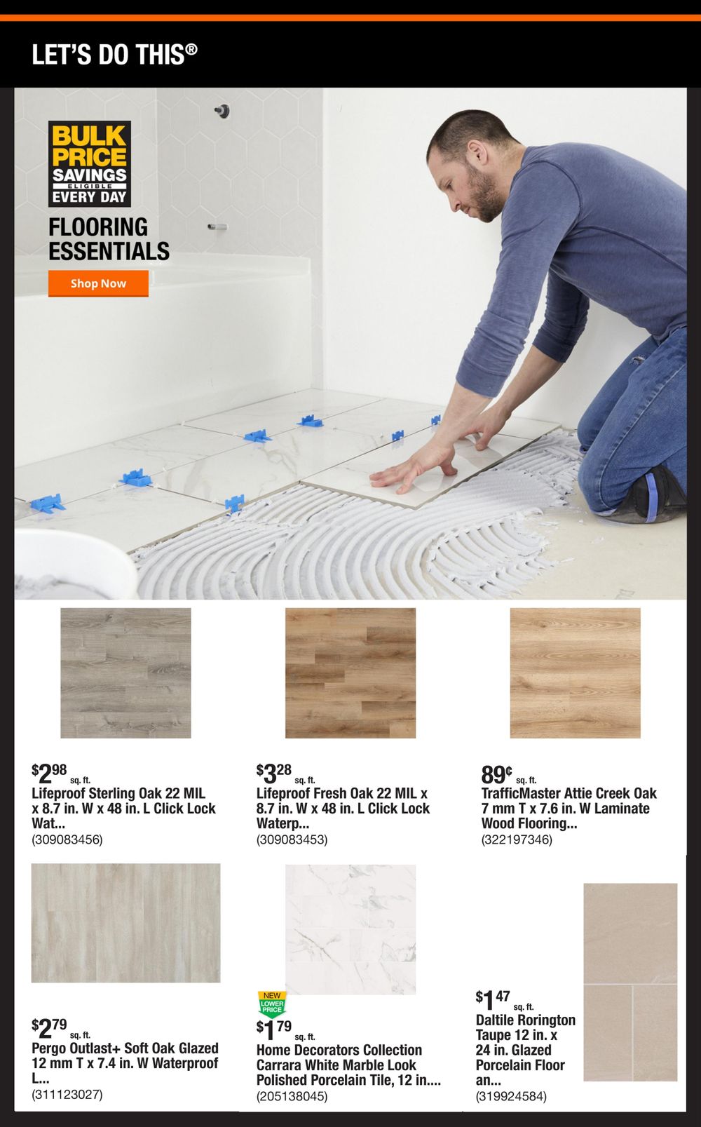 Home Depot (Pomona Area, CA) Weekly Ad September 14 - 21, 2026