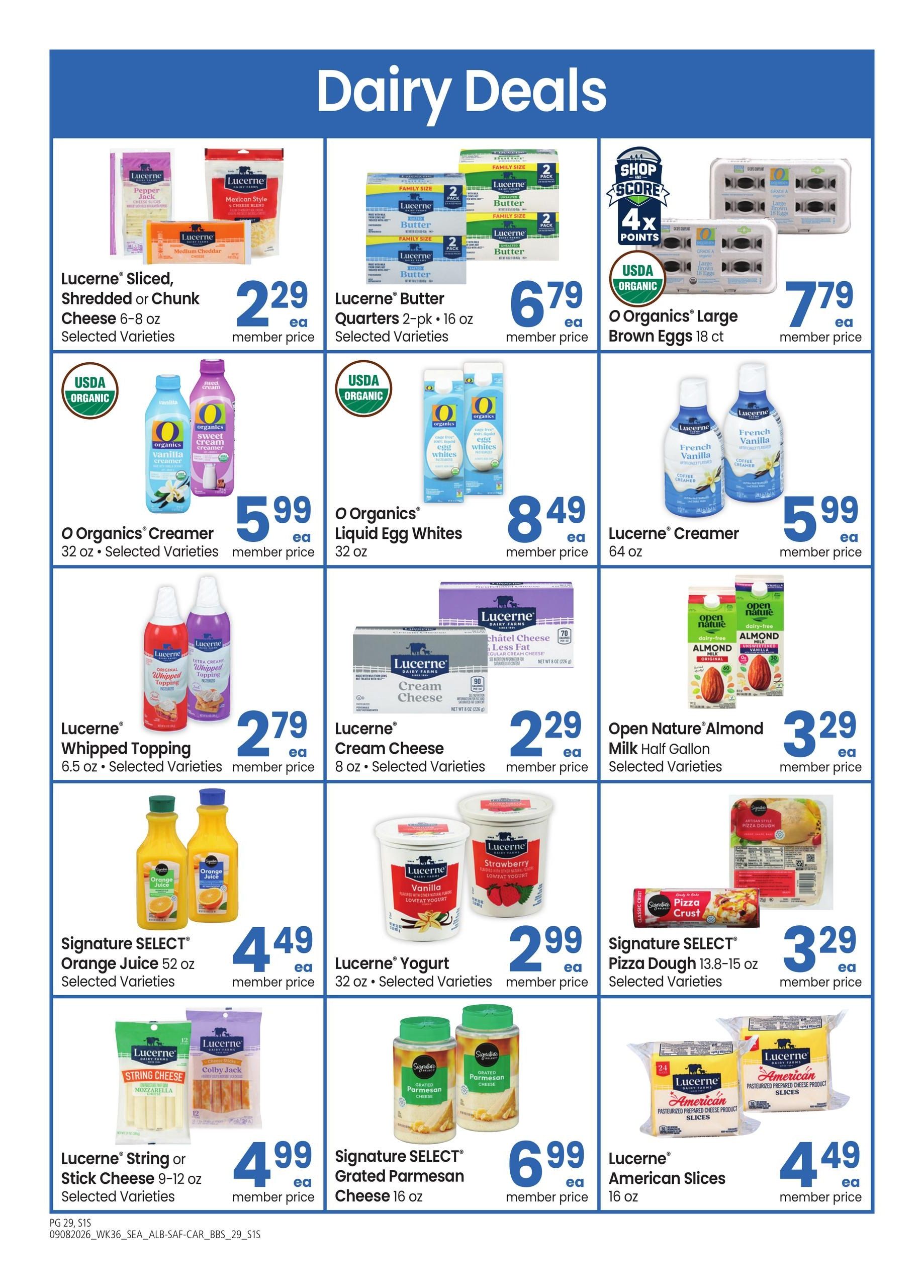 Albertsons (Bellevue-Seattle Area, WA) Big Book of Savings Weekly Ad September 8 - October 4, 2026