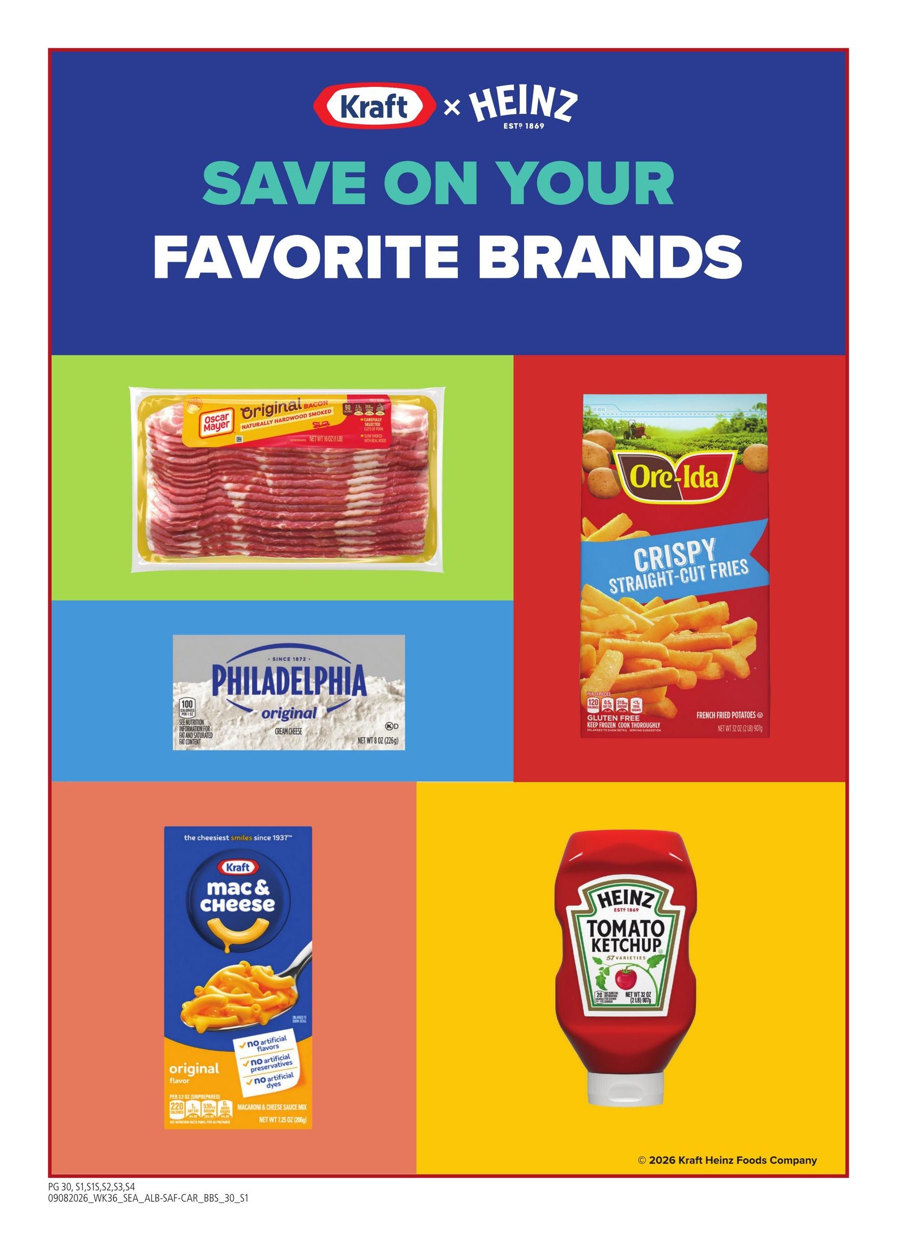 Albertsons (Bellevue-Seattle Area, WA) Big Book of Savings Weekly Ad September 8 - October 4, 2026