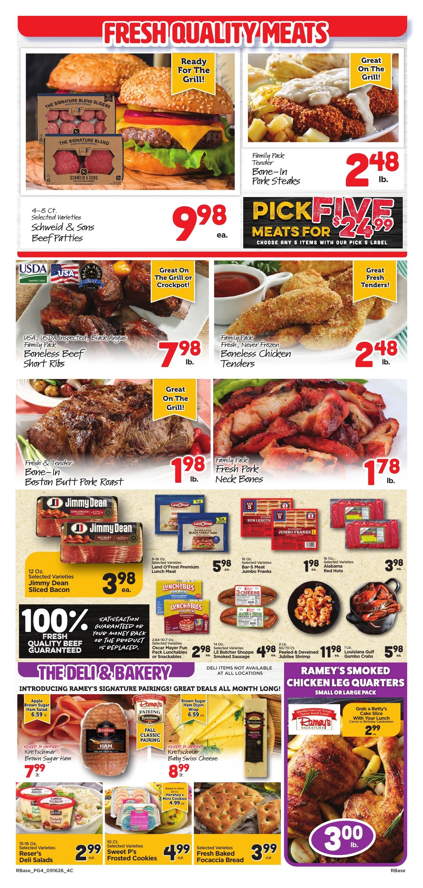 Jubilee Foods Pearl River Weekly Ad September 17 - 23, 2026