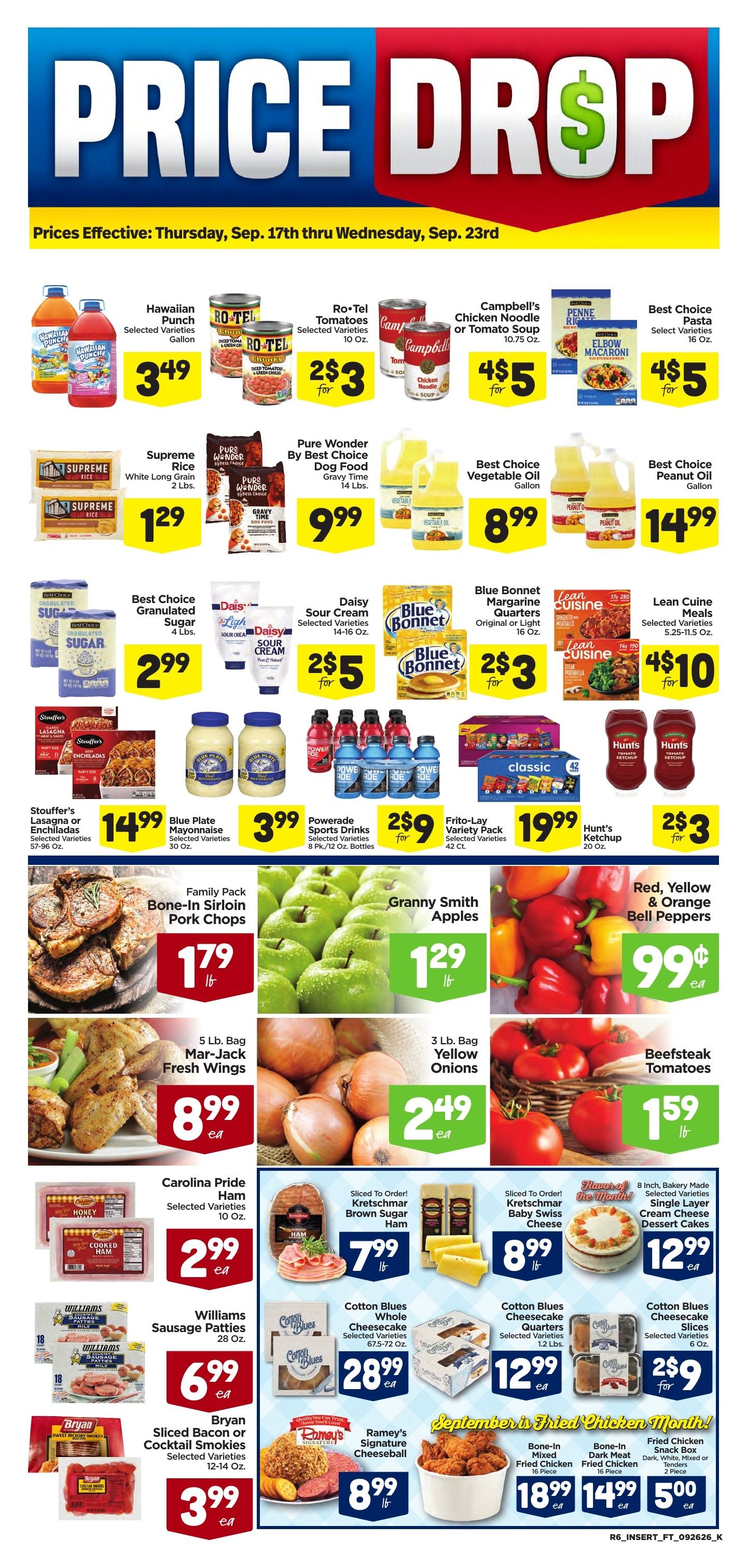 Jubilee Foods Pearl River Weekly Ad September 17 - 23, 2026