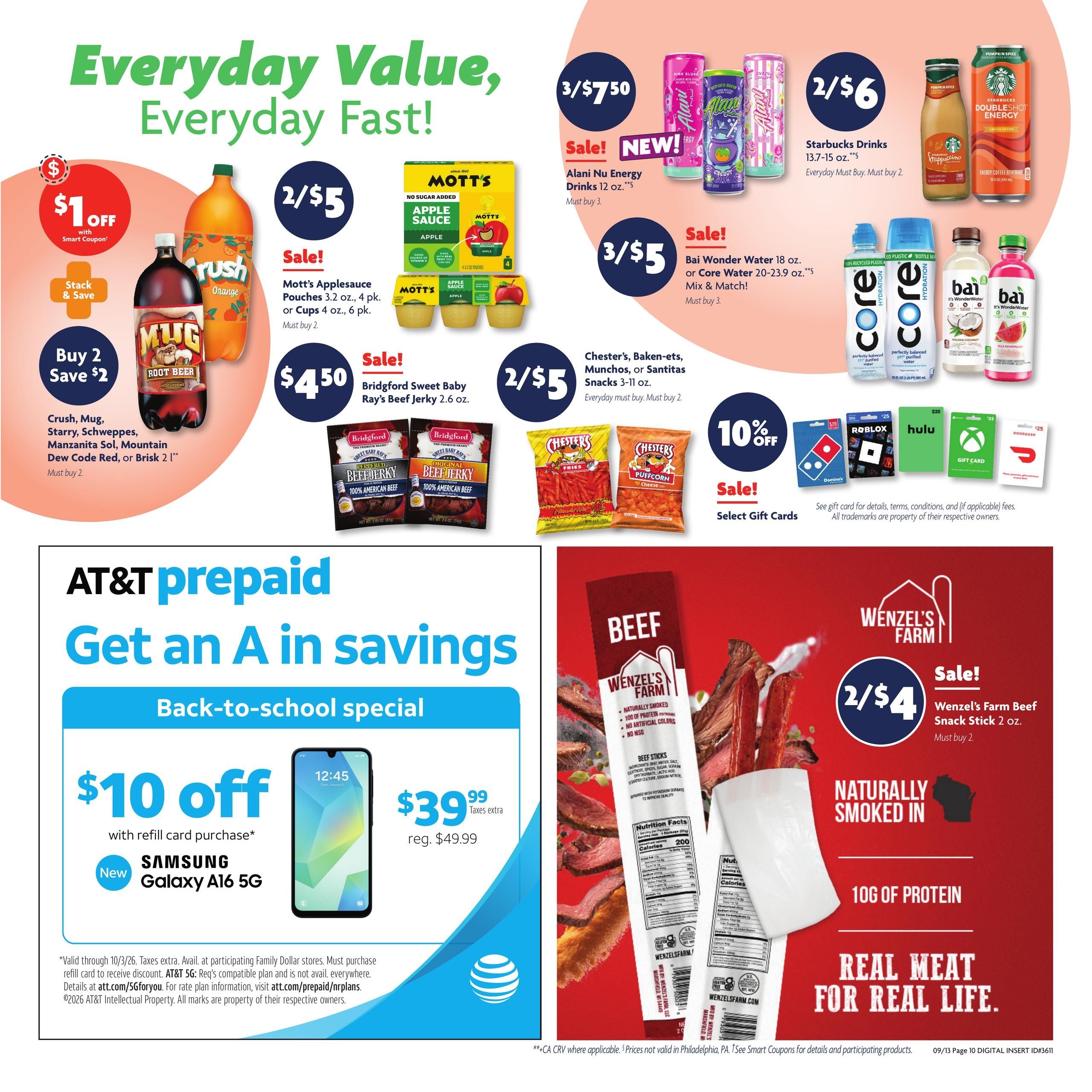 Family Dollar (Boca Raton Area, FL) Weekly Ad September 13 - 19, 2026