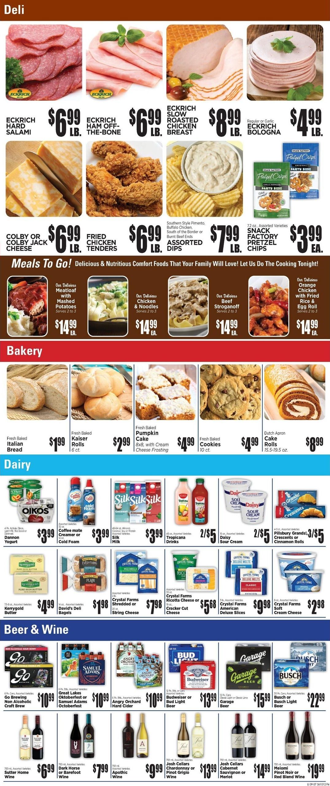 Apples Market (Akron Area, OH) Weekly Ad September 8 - 20, 2026