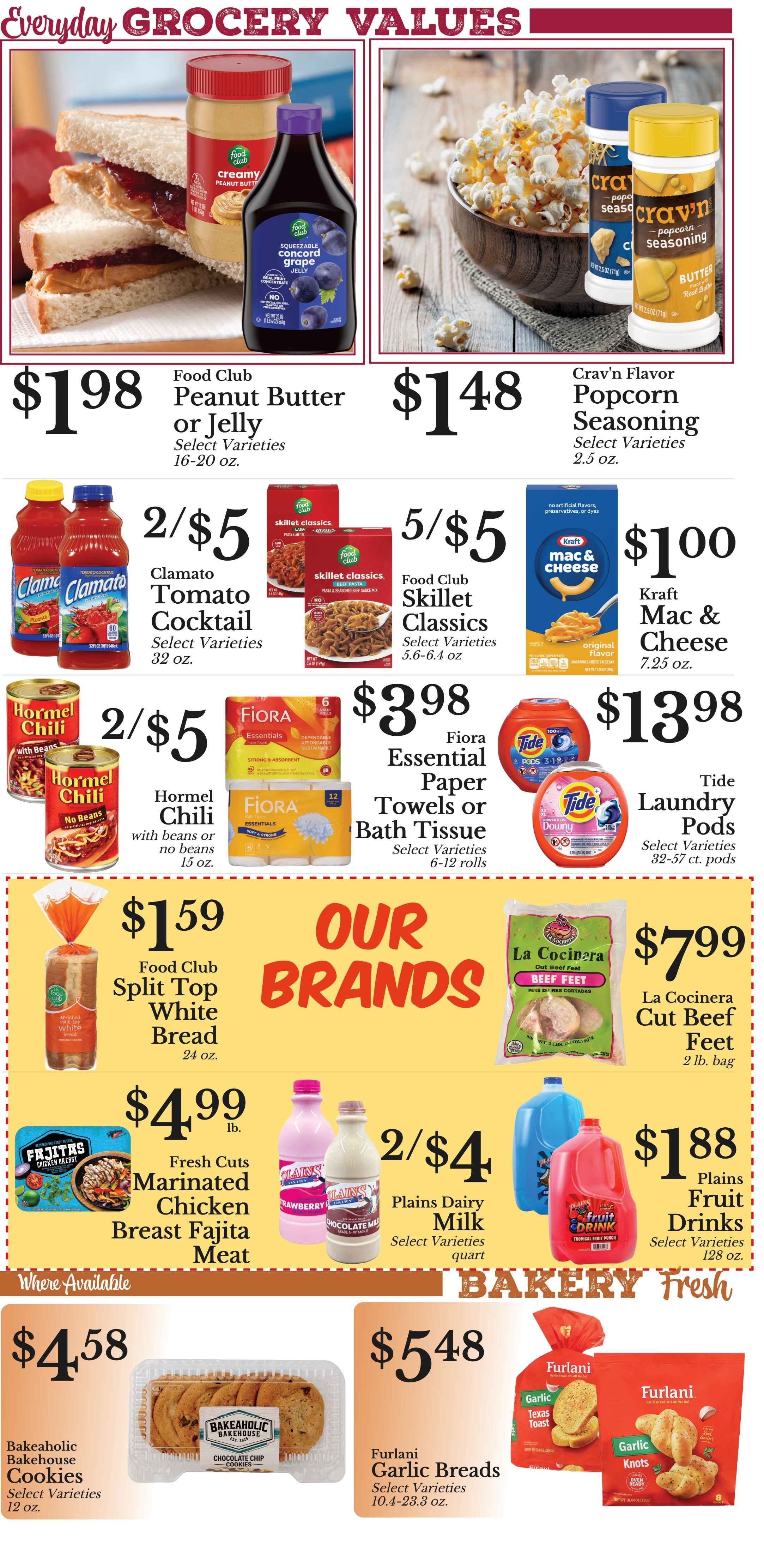 S&S Supermarket Weekly Ad September 13 - 19, 2026