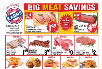 Karns Foods Weekly Ad September 14 - 21, 2026