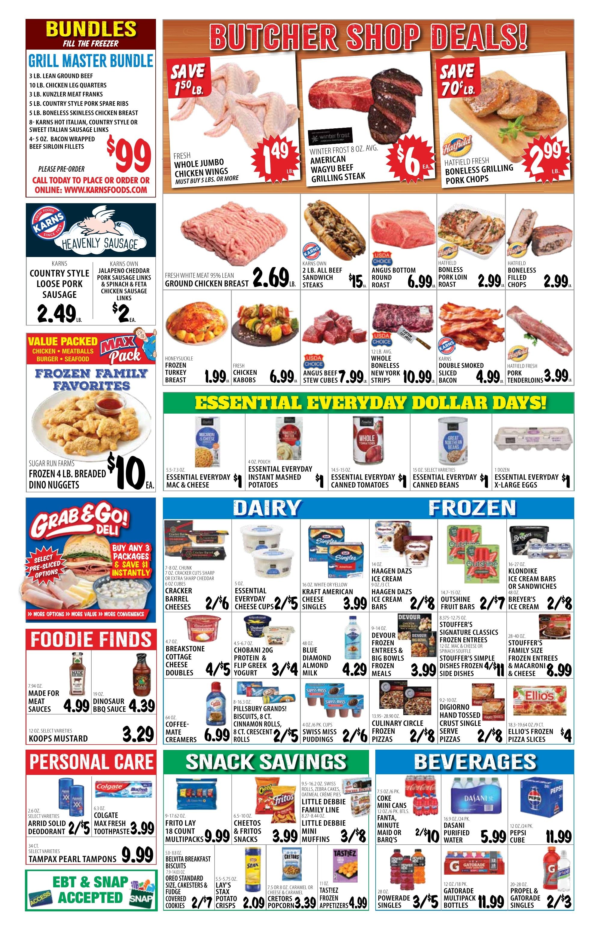 Karns Foods Weekly Ad September 14 - 21, 2026