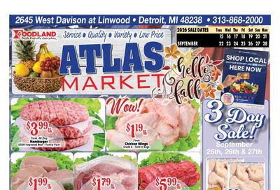 Atlas Market (2645 West Davison Street, Detroit, MI) Weekly Ad October 2 - 4, 2026