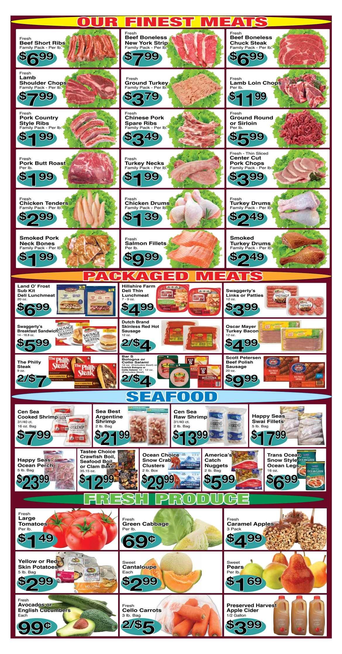 Glory Supermarket (8000 West Outer Drive, Detroit, MI) Weekly Ad September 15 - 28, 2026
