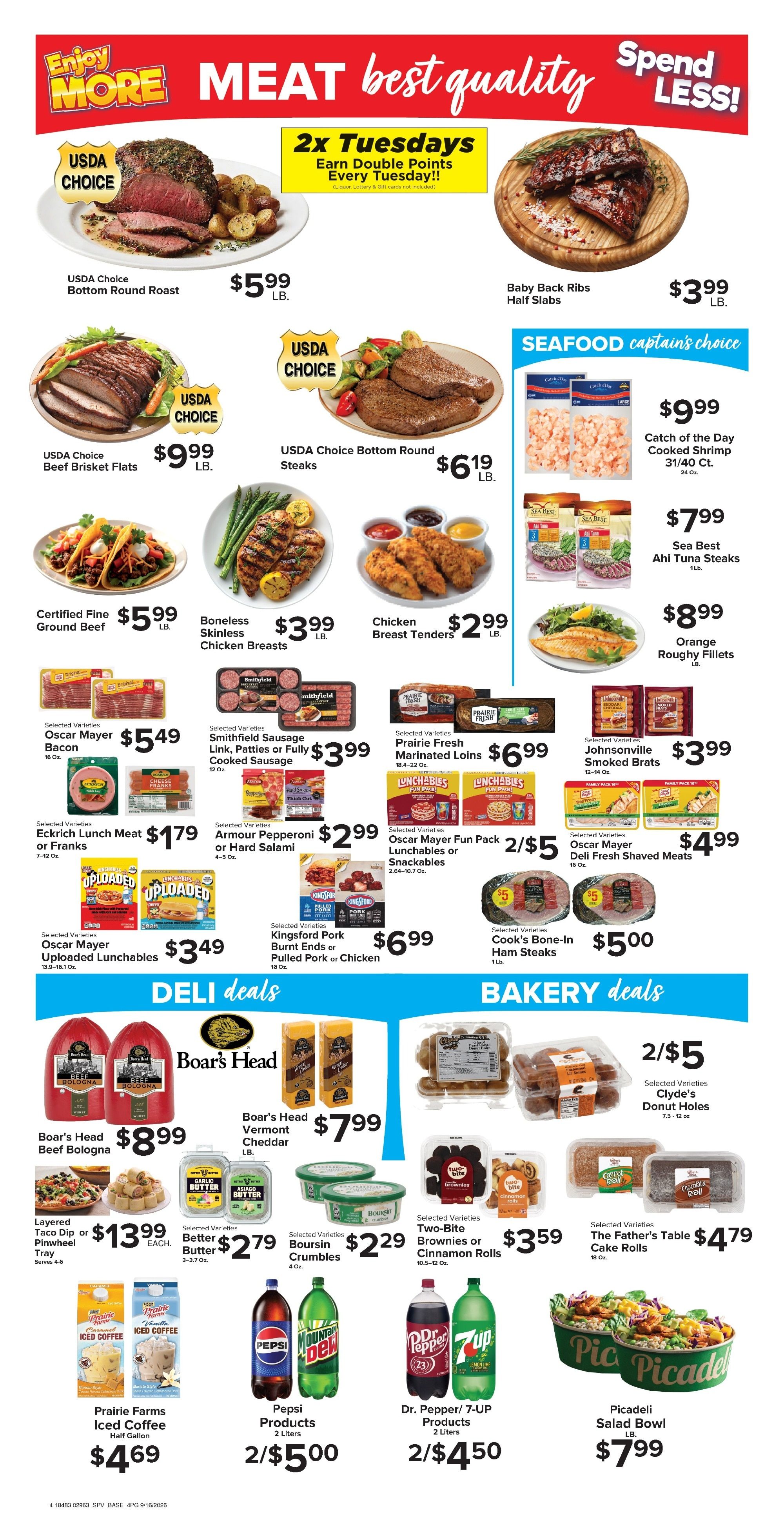 Your Country Mart Weekly Ad September 16 - 22, 2026