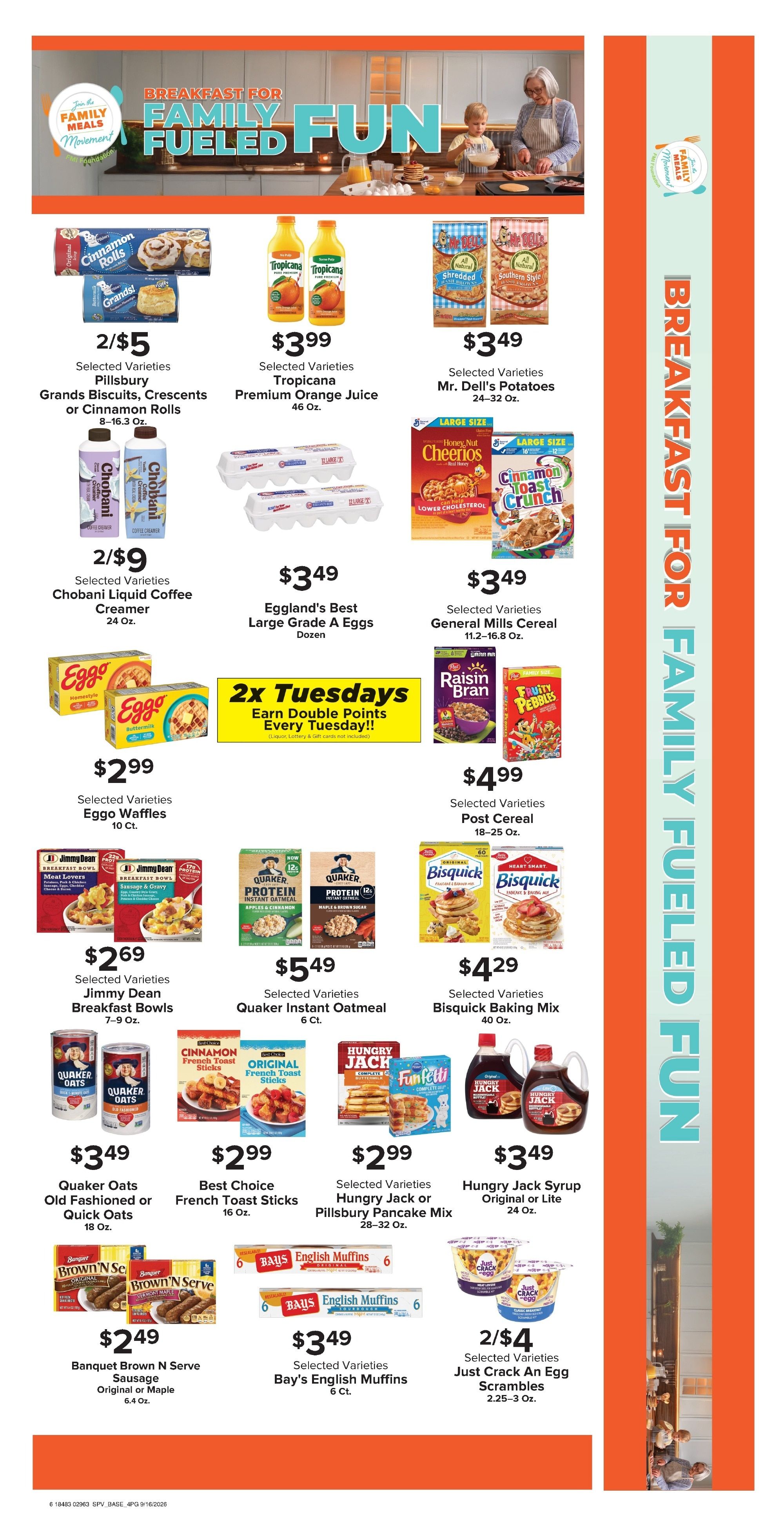 Your Country Mart Weekly Ad September 16 - 22, 2026