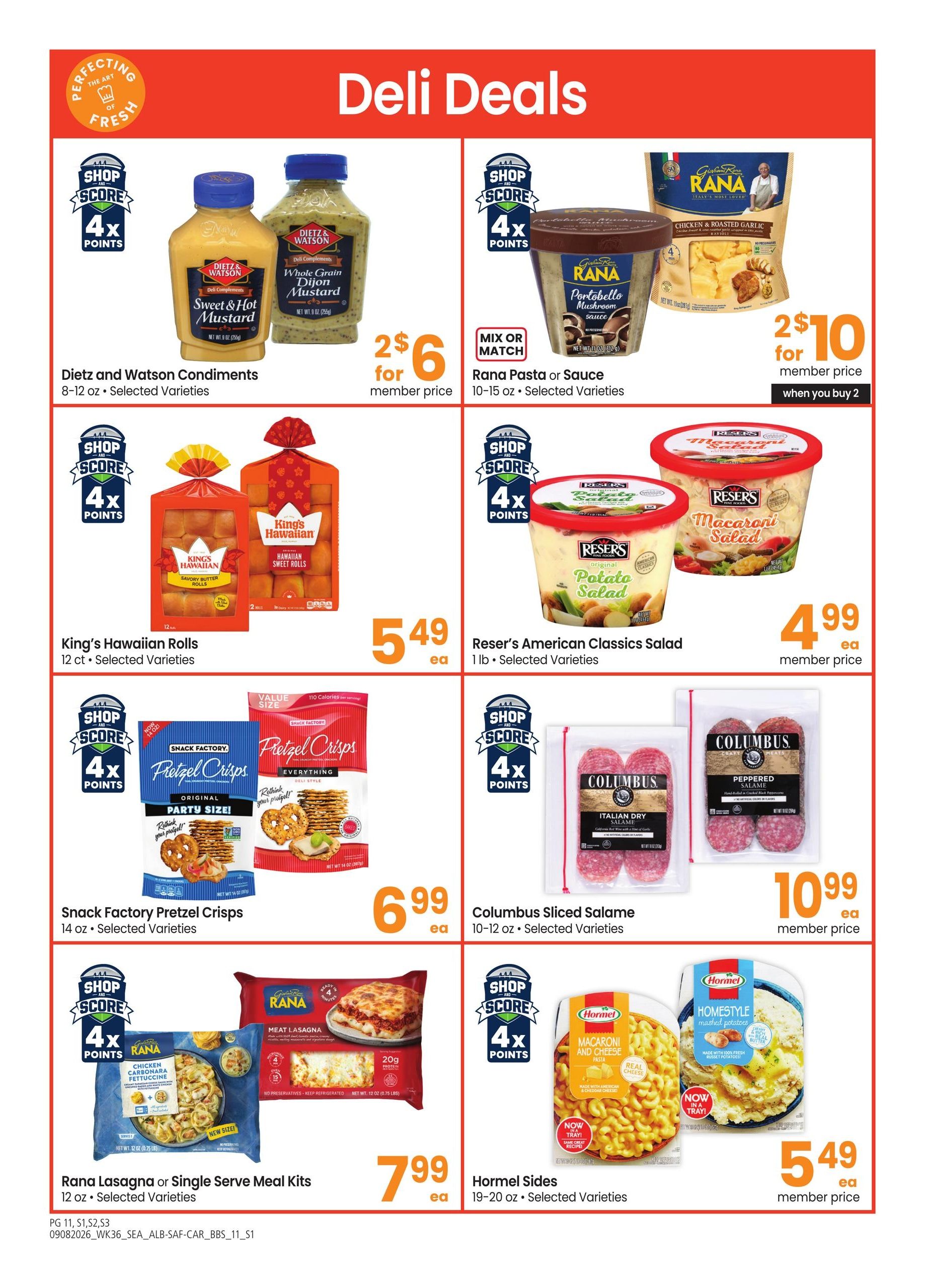 Albertsons (Athena Area, OR) Big Book of Savings Weekly Ad September 8 - October 4, 2026