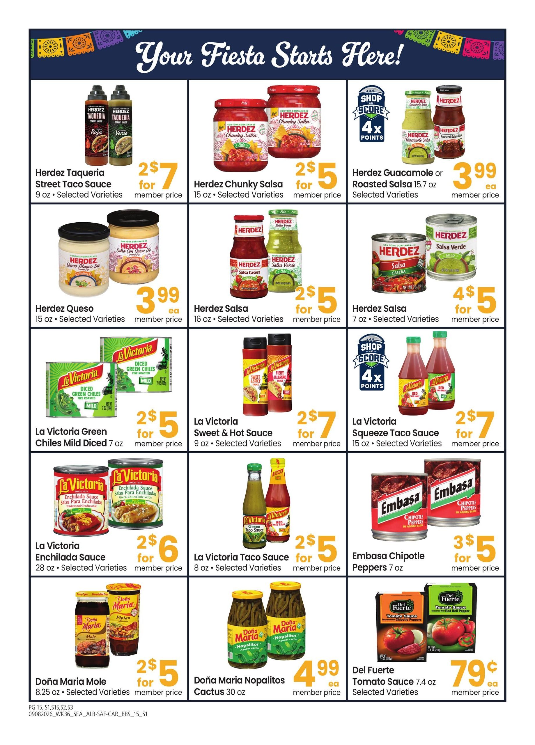 Albertsons (Athena Area, OR) Big Book of Savings Weekly Ad September 8 - October 4, 2026