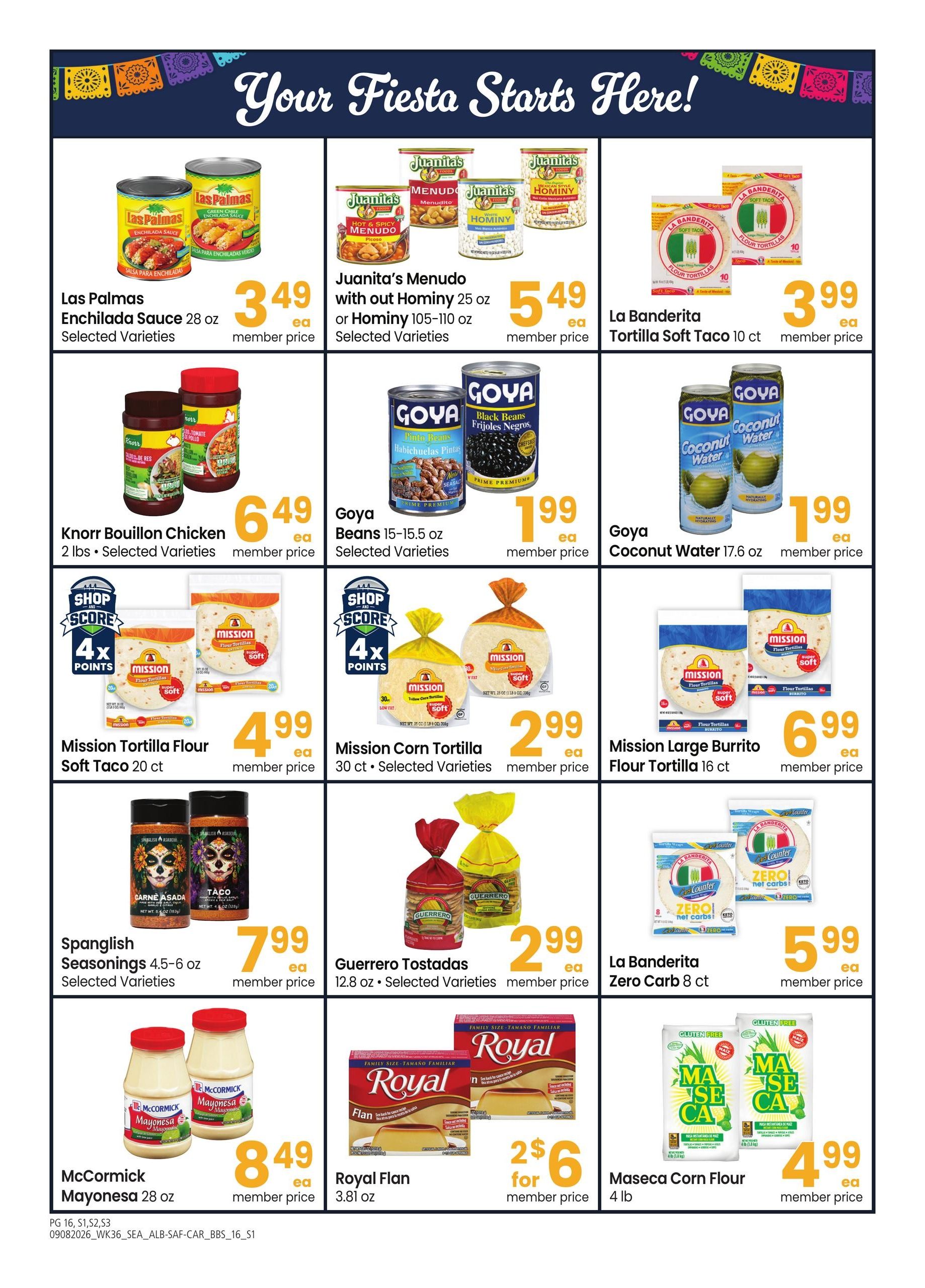 Albertsons (Athena Area, OR) Big Book of Savings Weekly Ad September 8 - October 4, 2026