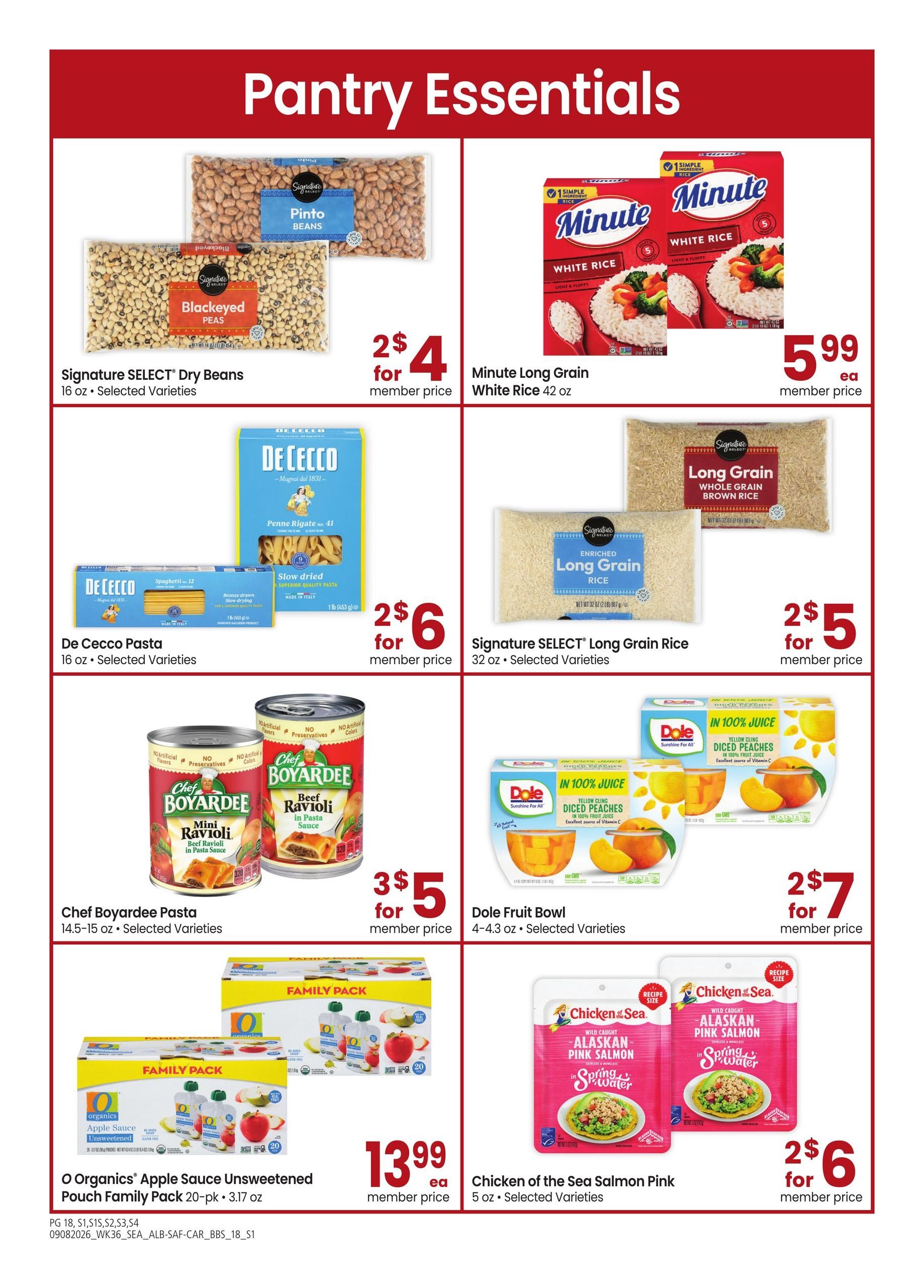 Albertsons (Athena Area, OR) Big Book of Savings Weekly Ad September 8 - October 4, 2026