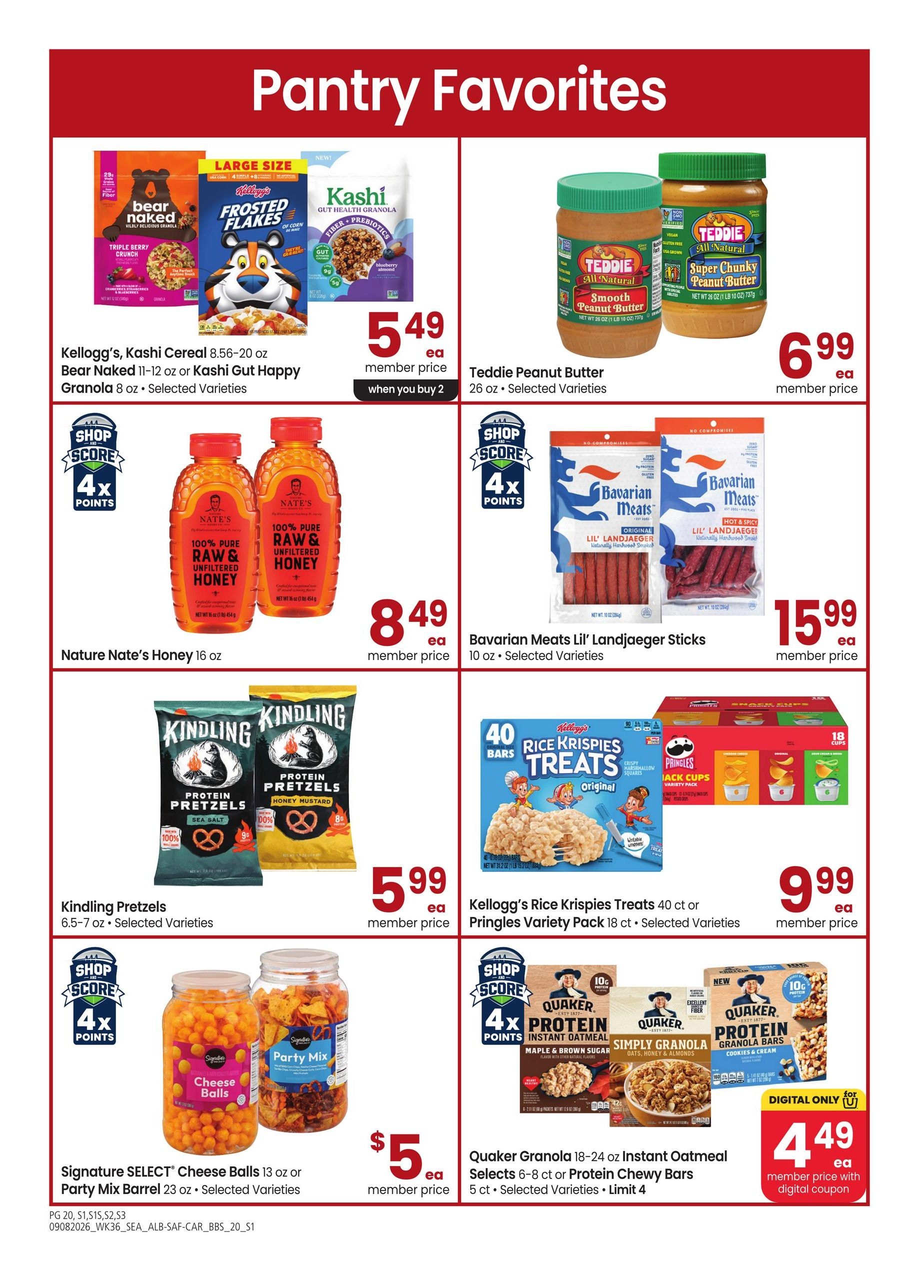Albertsons (Athena Area, OR) Big Book of Savings Weekly Ad September 8 - October 4, 2026