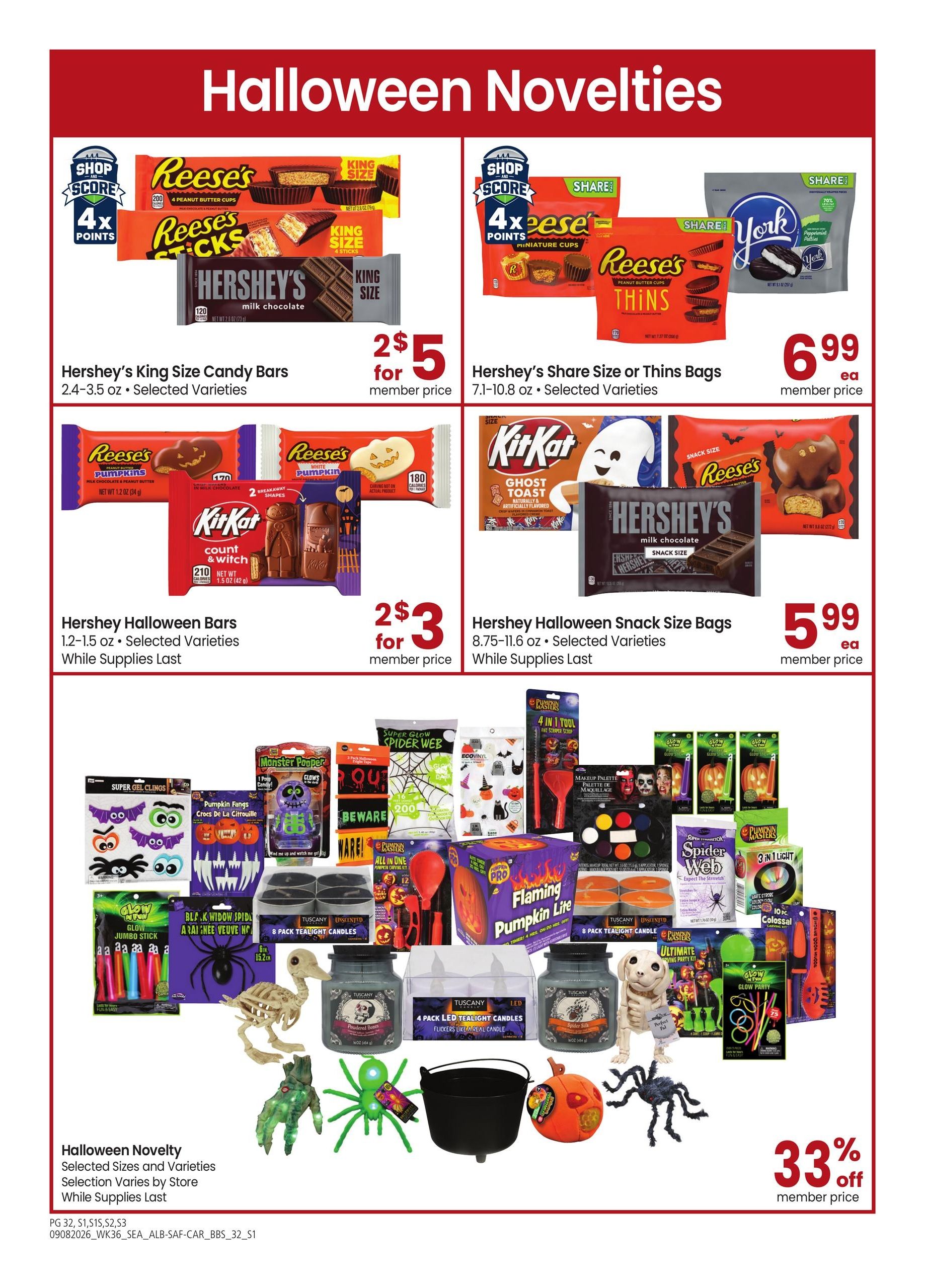 Albertsons (Athena Area, OR) Big Book of Savings Weekly Ad September 8 - October 4, 2026