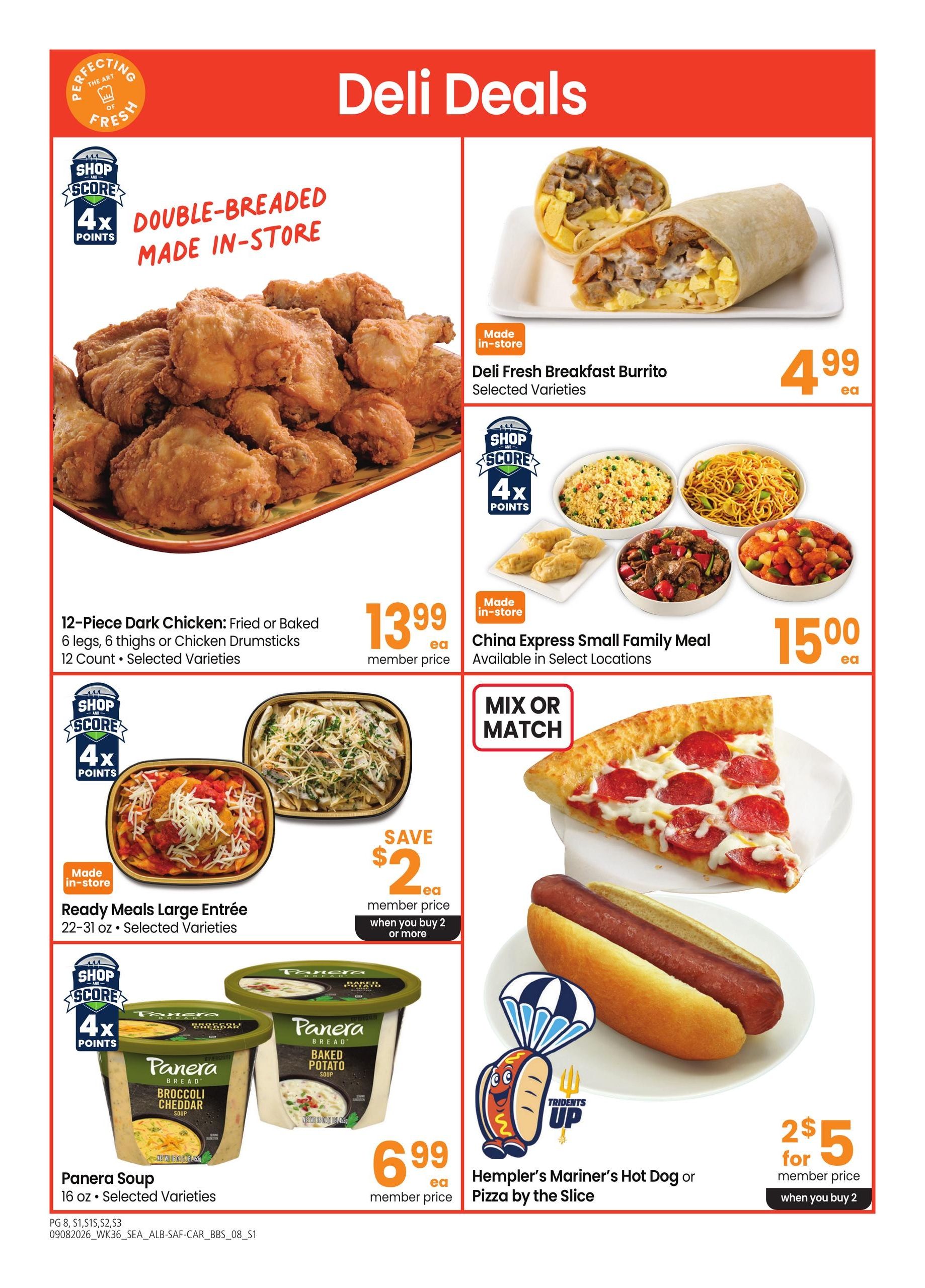Albertsons (Athena Area, OR) Big Book of Savings Weekly Ad September 8 - October 4, 2026