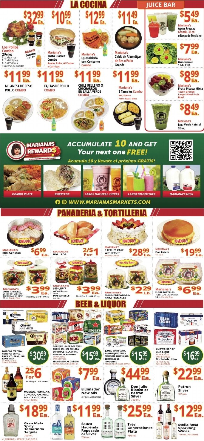 Mariana's Supermarkets (Nevada) Weekly Ad September 15 - 21, 2026