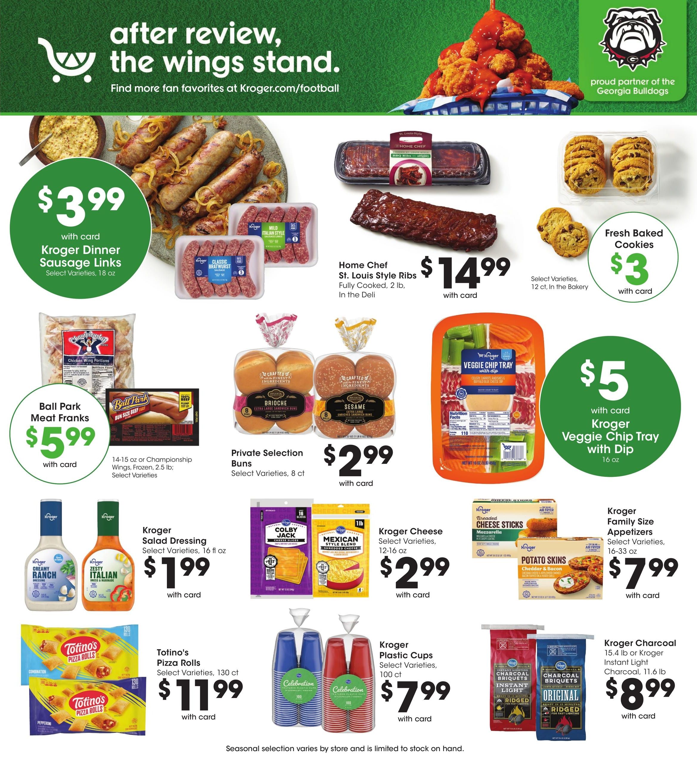 Kroger (Wedowee Area, AL) Weekly Ad September 16 - 22, 2026