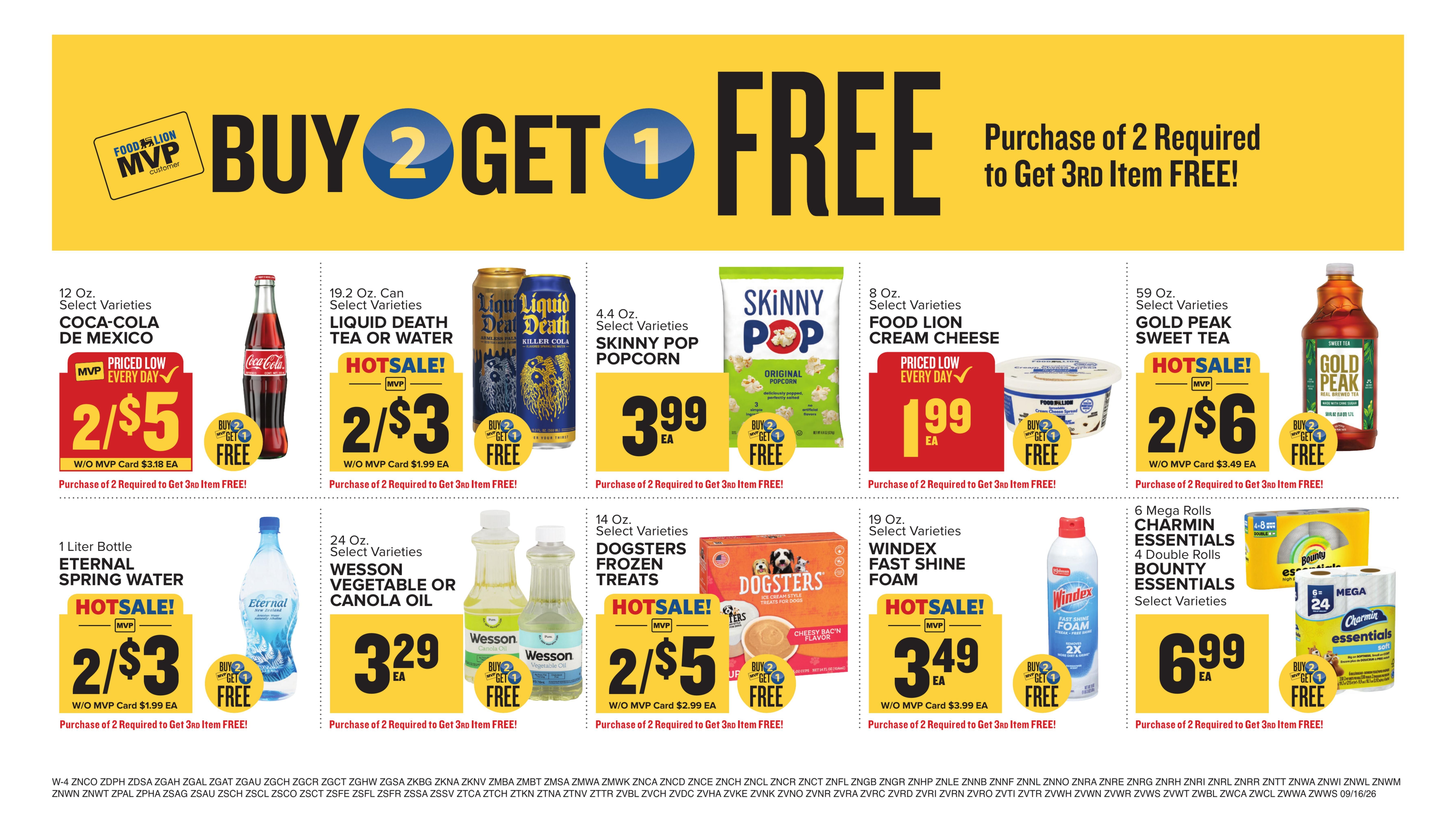 Food Lion (Chattanooga Area, TN) Weekly Ad September 16 - 22, 2026