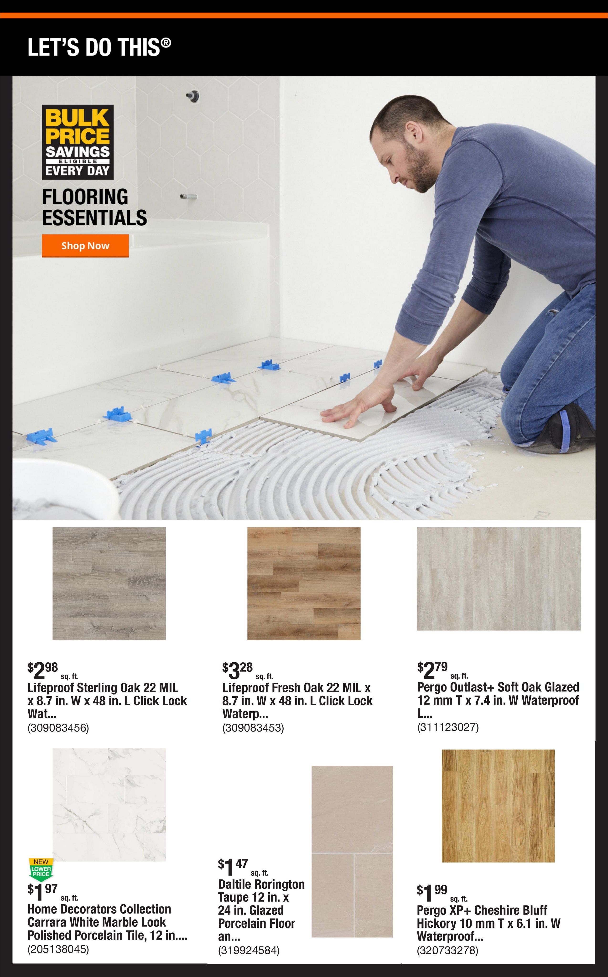 Home Depot (Salinas Area, CA) Weekly Ad September 14 - 21, 2026